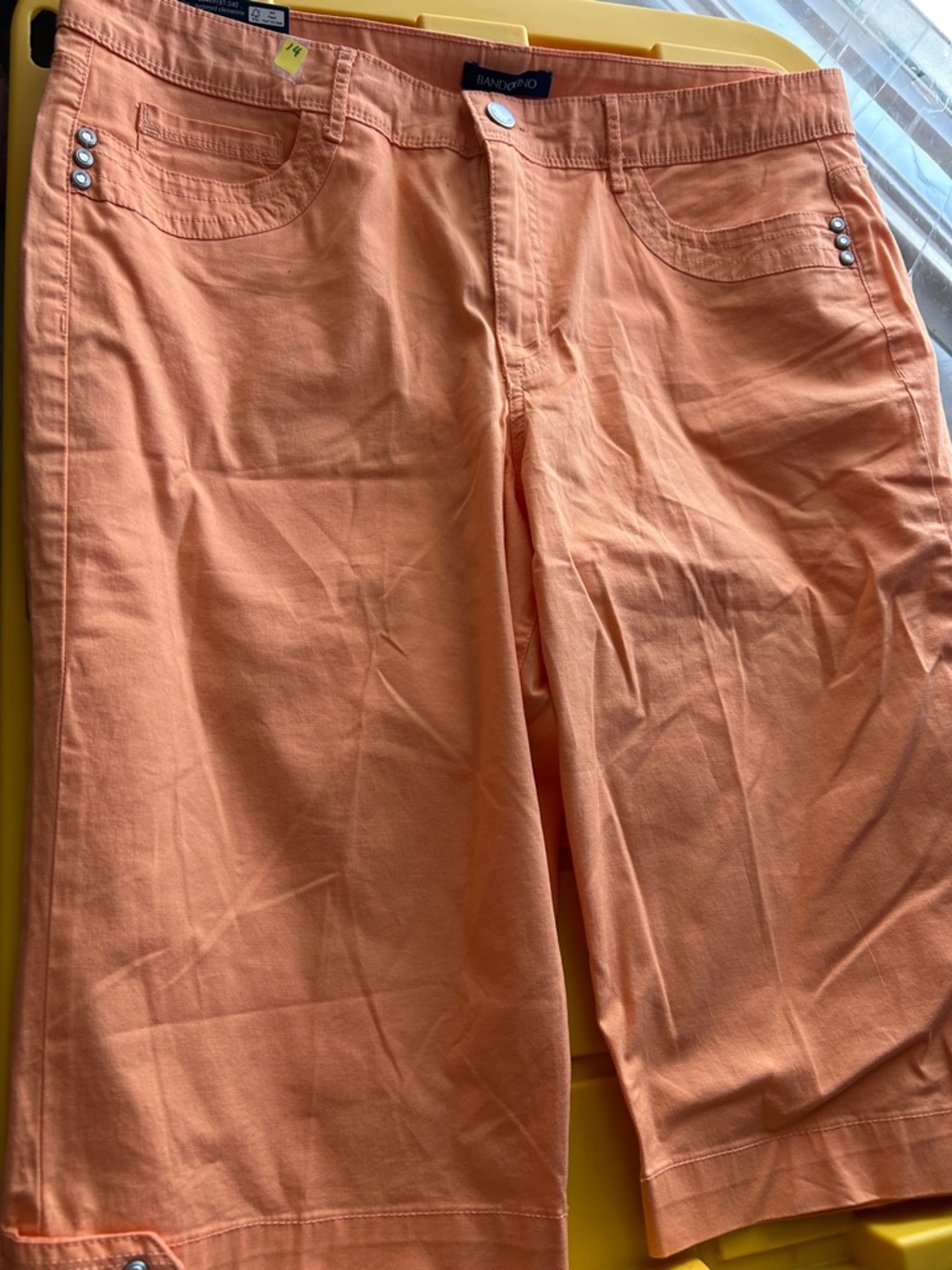 Bandolino Skimmer Shorts — Sugared Clementine Orange